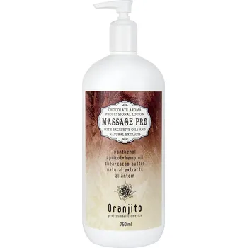 Kosmetika Oranjito Masážní mléko Čokoláda (Massage Pro Chocolate Professional Lotion) 750 ml + 2 měsíce na vrácení zboží