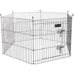 Ohrádka FLAMINGO Zippo pro hlodavce černá 120x60x60cm