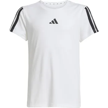 Dětské Tričko s krátkým rukávem ADIDAS JG TR-ES 3S TEE JJ5032 – Bílá 140