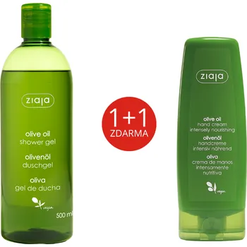 Sprchový gel Ziaja Ltd. - ziaja olivový sprchový gel 500 ml + olivový krém na ruce 80 ml 1+1 zdarma sprchový gel + krém na ruce