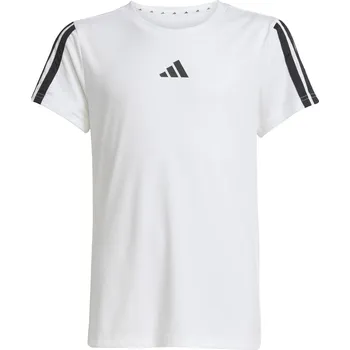 Dětské Tričko s krátkým rukávem ADIDAS JG TR-ES 3S TEE JJ5032 – Bílá 164