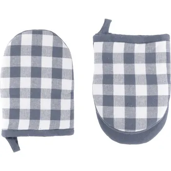 Chňapka Bavlněné kuchyňské rukavice v sadě 2 ks Gingham – Tiseco Home Studio ID_1804177