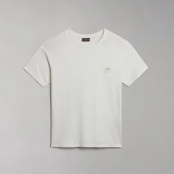 Dámské tričko Dámské Tričko s krátkým rukávem NAPAPIJRI S-NINA NP0A4H87N1A1 – Bílá XS