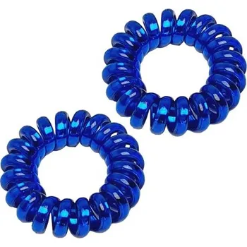 Spirálová gumička tmavě modrá (2 ksTmavě modrá)