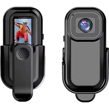 IP kamera Sportovní osobní kamera Wi-Fi, 1080P s LCD displejem