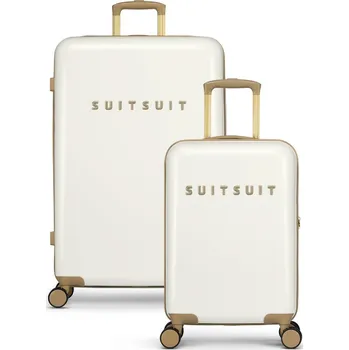 Sada cestovních kufrů SUITSUIT TR-6505/2 Fusion White Swan 91 l / 32 l