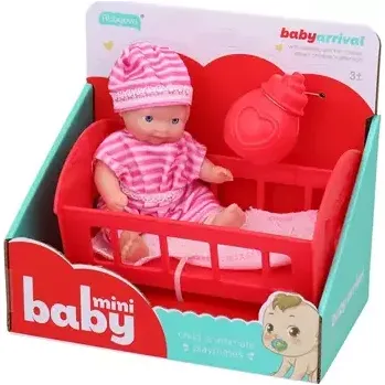 Panenka MaDe 14200 - Panenka s příslušenstvím, 12 cm (14200)