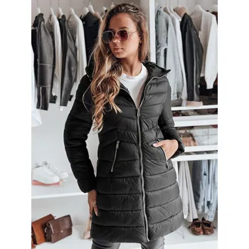 Černá prošívaná bunda CLOUDY TY3980 Velikost: L