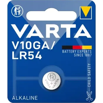 Baterie LR54 1ks alkalická knoflíková