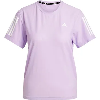Dámské oblečení Dámské Tričko s krátkým rukávem ADIDAS OTR B TEE JW9678 – Fialová XL