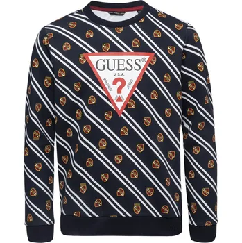 Chlapecká mikina Dětská Mikina GUESS LS ACTIVE TOP L4RQ01KA6R3-P843 – Černá 7