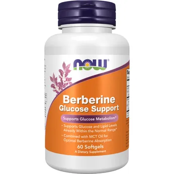 Now Foods Berberine Glucose Support 60 kapslí