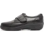 Polobotky dámské černé Mediline kožené Teresa 03 na hallux - 40