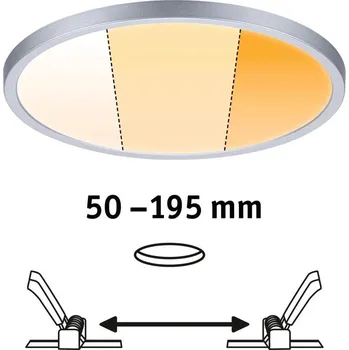 Koupelnové svítidlo Paulmann 92992 - LED/16W IP44 Koup podhledové svítidlo AREO 230V