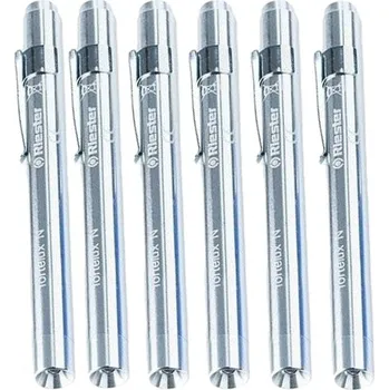 Svítilna Svítilna Riester ri-pen LED, 6 kusů, stříbrná - R5074