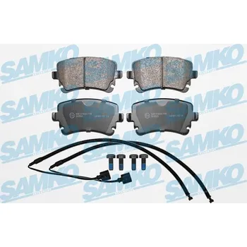 Brzdová destička Sada brzdových destiček, kotoučová brzda SAMKO 5SP1398A