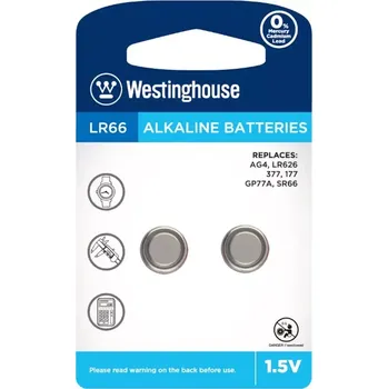 Baterie LR66 1ks alkalická knoflíková