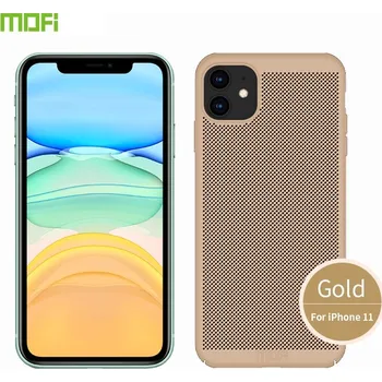 Děrovaný kryt MOFI na iPhone 11 - Zlatá