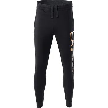 Pánské kalhoty Pánské Kalhoty EA7 TRAIN LOGO SERIES M PANTS CH COFT SUPER SLIM 8NPPC3PJ05Z1203 – Černá L