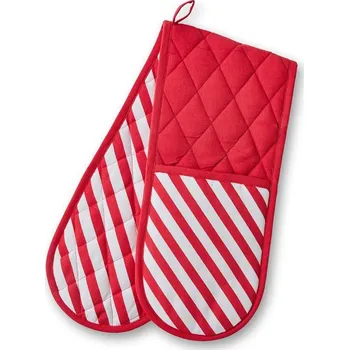 Chňapka Bavlněná dvojitá kuchyňská chňapka Candy Cane – Catherine Lansfield ID_1800323