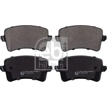 Brzdová destička Sada brzdových destiček, kotoučová brzda FEBI BILSTEIN 16755