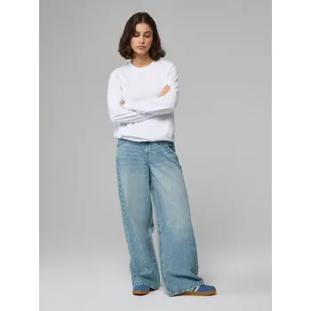 Dámské džíny Džíny wide leg - 32 - House - modrý - 381GE-55J