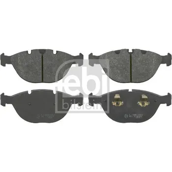 Brzdová destička Sada brzdových destiček, kotoučová brzda FEBI BILSTEIN 16501