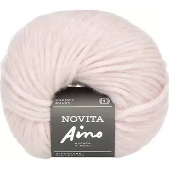 Příze Novita Aino 5061 Růžová (Nadýchaná hřejivá příze Aino Tönung )