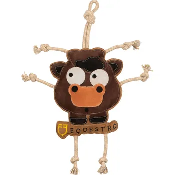 Hračka pro psa EQUESTRO Hračka pro koně Pony EQUESTRO, hnědá