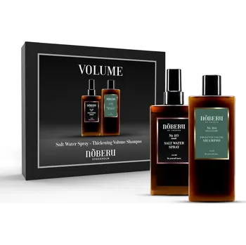Kosmetická sada Noberu Volume sada šamponu a sea salt spreje