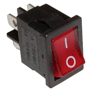 vypínač Bulgin H8553VBBR3076W kolébkový spínač