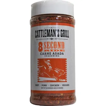 Koření BBQ koření 8 Second Ride Carne Asada 283g Cattleman´s Grill