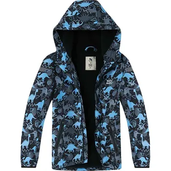 Chlapecká bunda Chlapecká podzimní/jarní bunda Wolf & Wolfie B2561 černá DINO