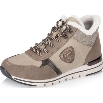 Dámské kozačky Rieker Dámská kotníková obuv REMONTE R6774-65 béžová W5 41