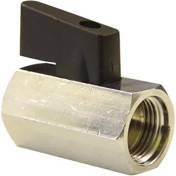 Kompresor Kulový kohout s IG 1/4"oboustranný s krátkou pákou