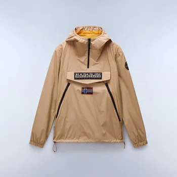 Pánská větrovka Pánská Přechodná bunda NAPAPIJRI RAINFOREST WB PKT V2 NP0A4HX6N1Q1 – Béžová L