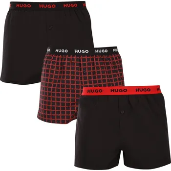 Trenýrky 3PACK pánské trenky HUGO vícebarevné (50532565 962) L Možnost vrácení zboží ZDARMA do 120 dnů!