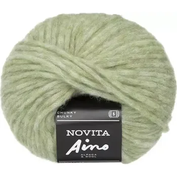 Příze Novita Aino 3011 Šalvějová (Nadýchaná hřejivá příze Aino Knospe)