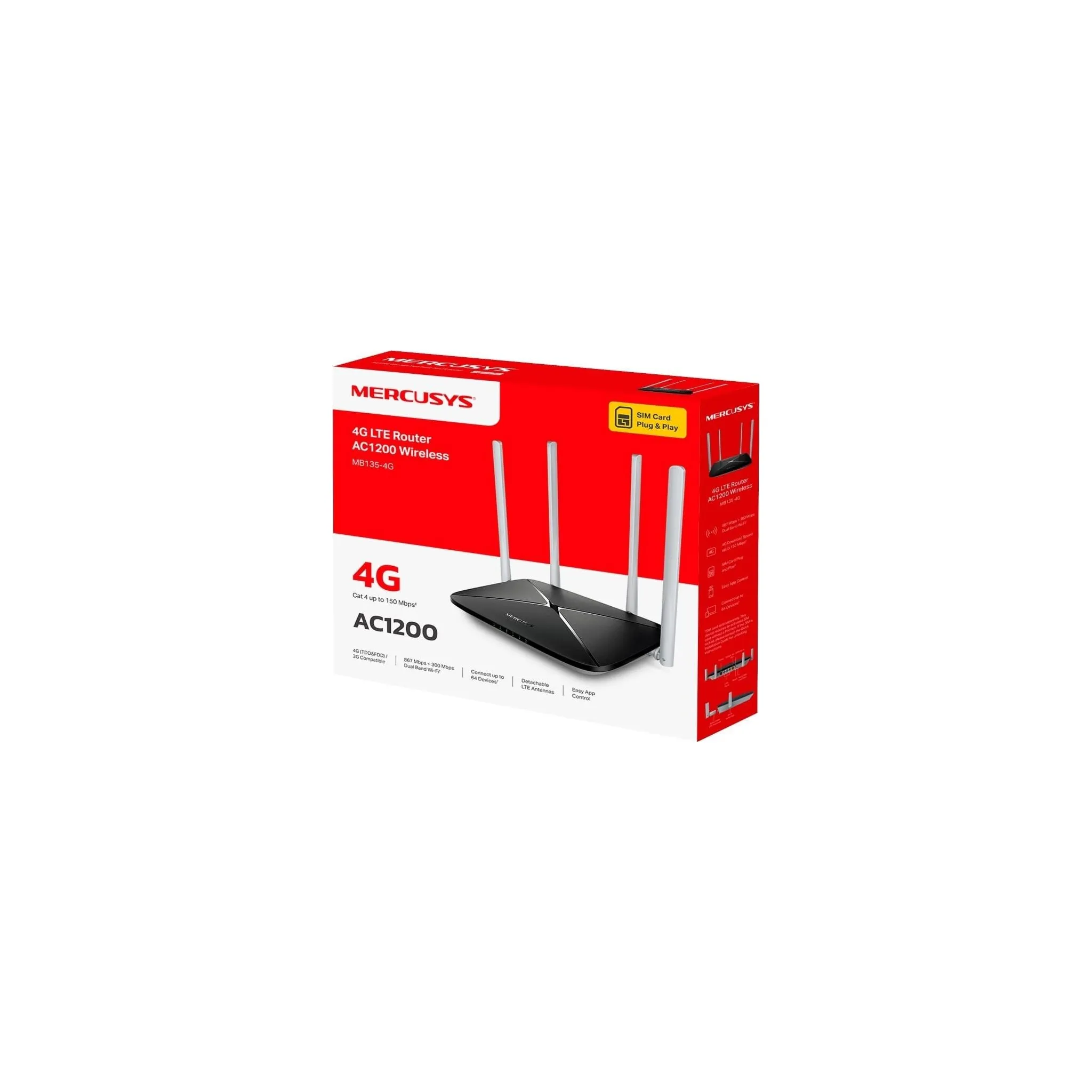 Fotografie 3 -  Mercusys MB135-4G