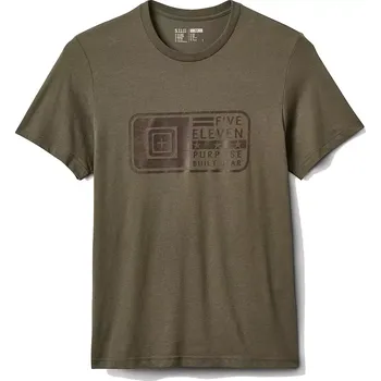 Triko 5.11 PBG Badge Tee, Ranger Green