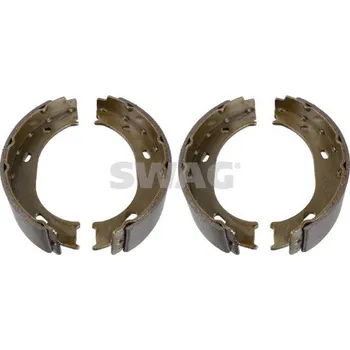 Brzdová čelist Sada brzdových čelistí, parkovací brzda SWAG 10 92 3192