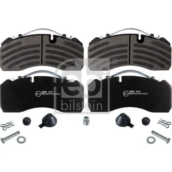 Brzdová destička Sada brzdových destiček, kotoučová brzda FEBI BILSTEIN 16563
