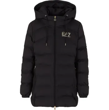 Dámský kabát Dámský Kabát EA7 6LTK09 CABAN 6LTK09TN5VZ0200 – Černá S