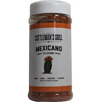 Koření BBQ koření Mexicano Taco Seasoning 291g Cattleman´s Grill