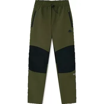 Chlapecké kalhoty Dětské softshellové kalhoty WOLF zateplené B2595B kaki vel.122