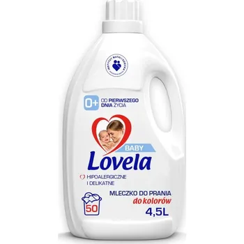 Prací prostředek Lovela Baby tekutý prací přípravek na barevné prádlo 4,5 l 50 PD