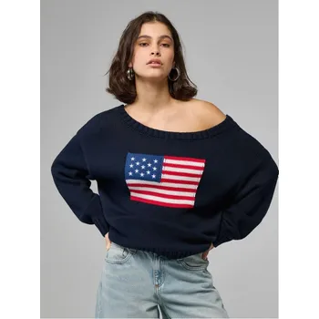 Dámský svetr Svetr s vysokým podílem bavlny - M/L - House - námořnictvo - 147GH-59X