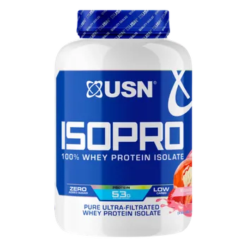 Protein USN IsoPro Whey Protein Isolate 900g - jahoda