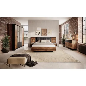 Ložnicová sestava Laski Ložnice Milton Vyberte rošt: Bez roštu