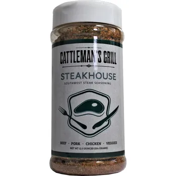 Koření BBQ koření Steakhouse 354g Cattleman´s Grill